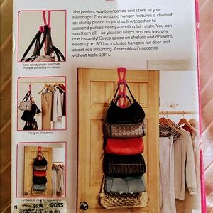 Purse over the door hanger